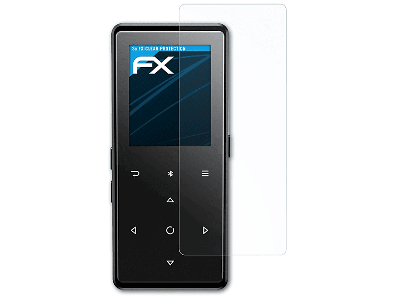 ATFOLIX 3x FX-Clear Displayschutz(für AGPTek M13)