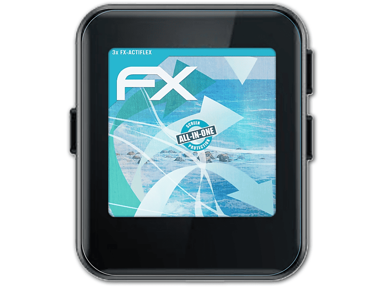 ATFOLIX 3x FX-ActiFleX Displayschutz(für AGPTek W2)