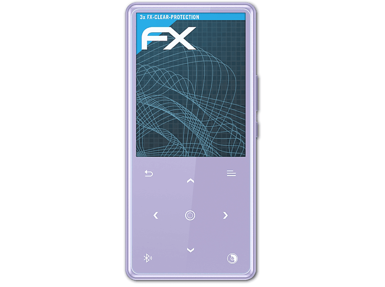 Displayschutz(für FX-Clear AGPTek H9) 3x ATFOLIX