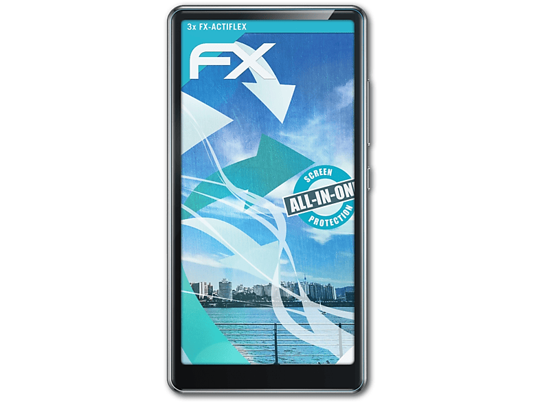 ATFOLIX 3x FX-ActiFleX Displayschutz(für AGPTek T03S)