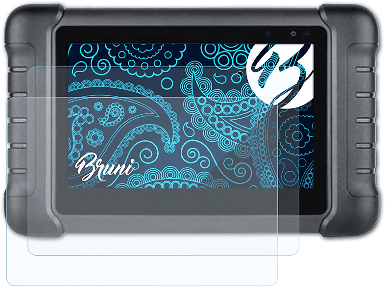 BRUNI 2x Basics-Clear Autel MP808BT) Schutzfolie(für MaxiPRO