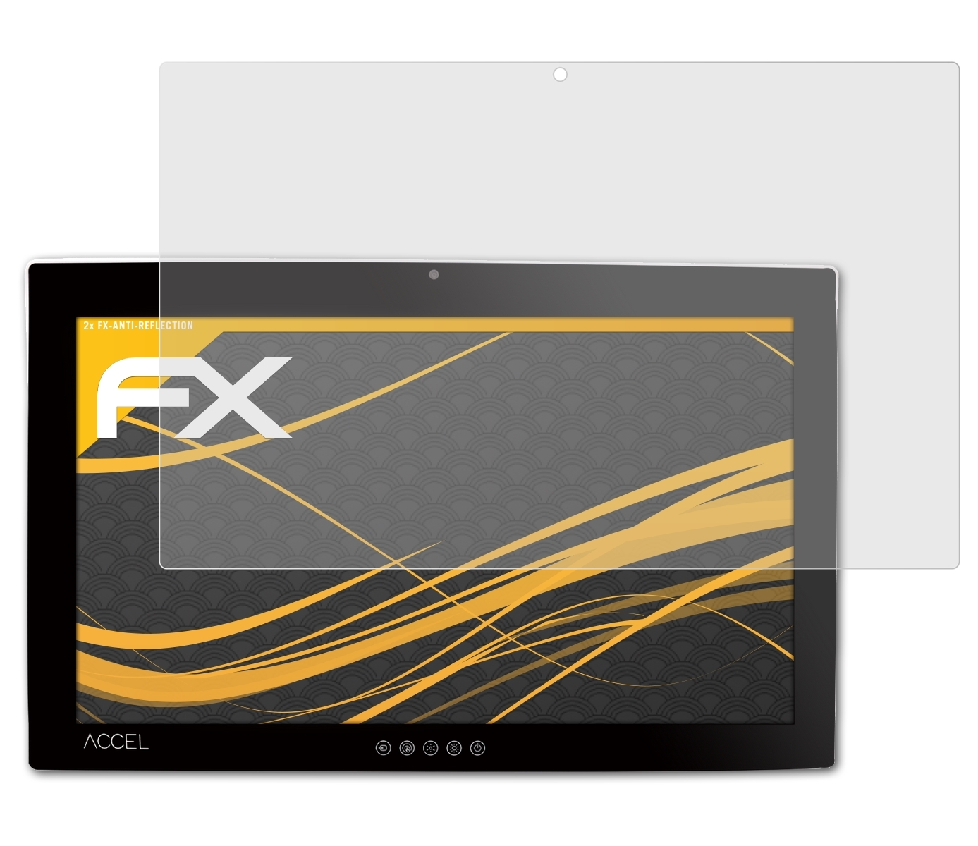 ACCEL-A3201 FX-Antireflex Displayschutz(für Inch)) (32 2x Onyx Healthcare ATFOLIX