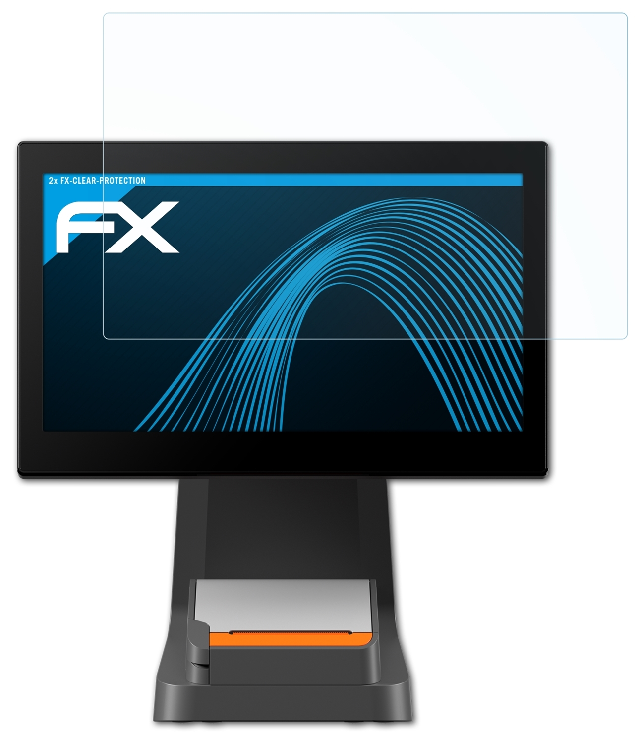 2x FX-Clear Sunmi Plus) ATFOLIX D2s Displayschutz(für