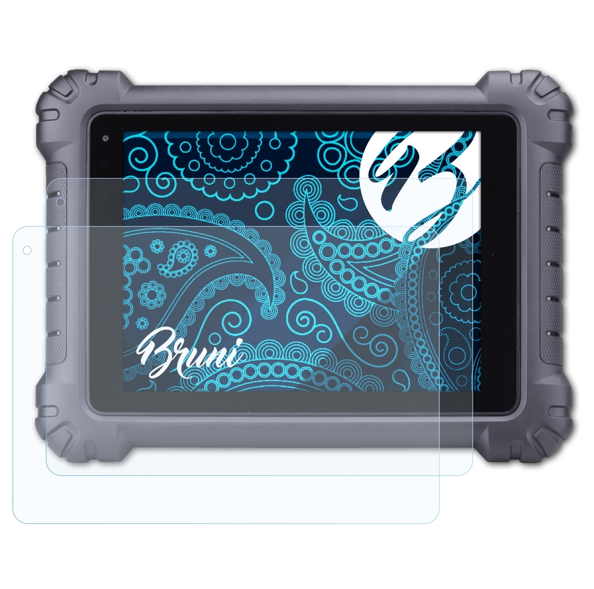 2x BRUNI Basics-Clear Autel Schutzfolie(für MS906CV) MaxiSYS