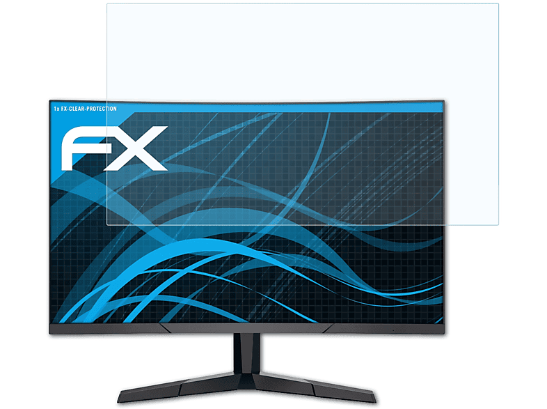 ATFOLIX FX-Clear Displayschutz(für Koorui 27E6QC)