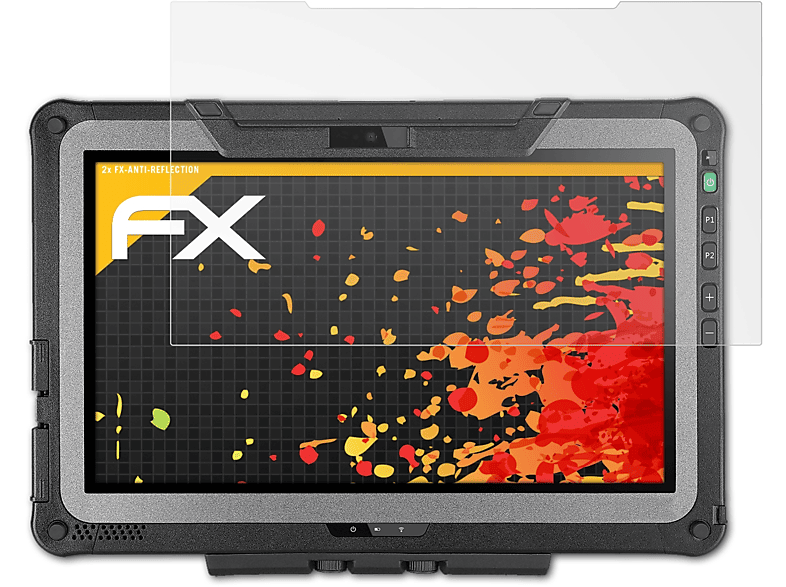 ATFOLIX 2x FX-Antireflex Displayschutz(für Getac F110-EX (G6))