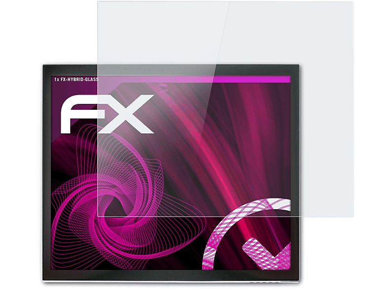 ATFOLIX FX-Hybrid-Glass Schutzglas(für Onyx Healthcare (15 MEDDP-415 Inch))