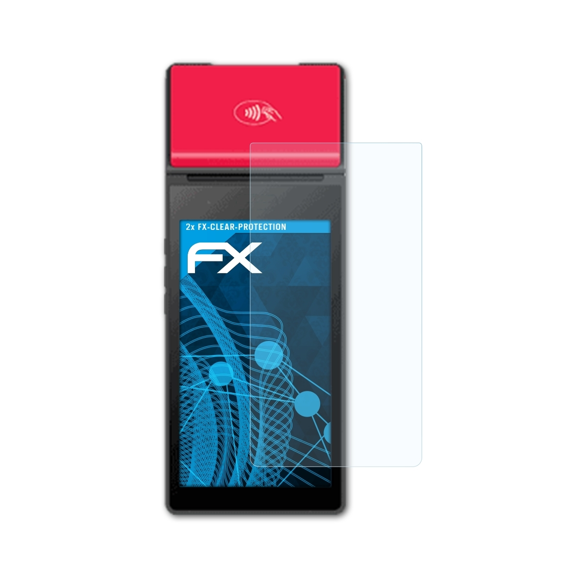 ATFOLIX 2x FX-Clear Displayschutz(für M2 Pro) iMin