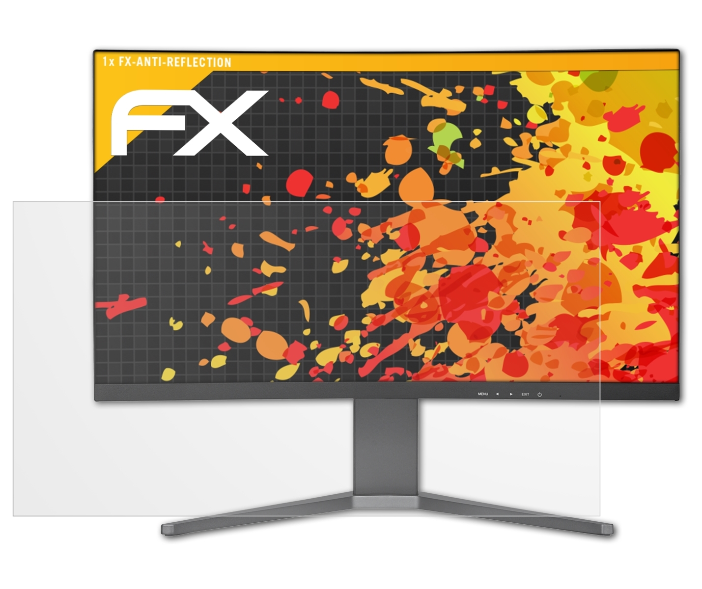 ATFOLIX FX-Antireflex Spectator (MD21506)) ERAZER X10 Medion Displayschutz(für