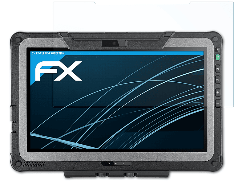 ATFOLIX 2x Getac Displayschutz(für FX-Clear F110-EX (G6))