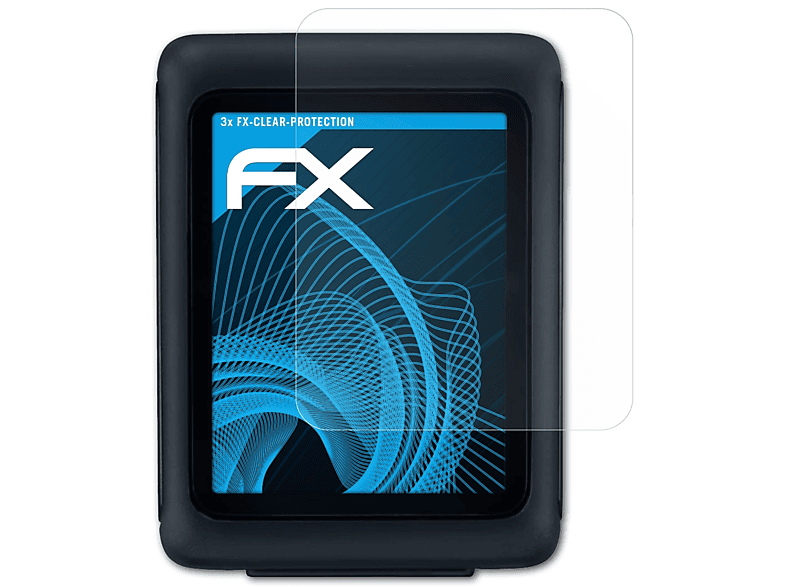 ATFOLIX 3x FX-Clear Sigma BC 5.0 Displayschutz(für (WL WR)) 