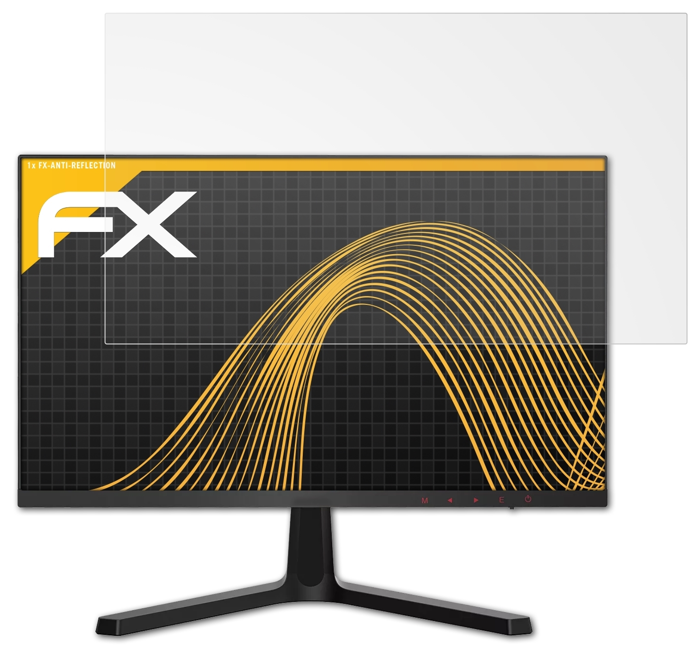 FX-Antireflex 24E4) Koorui Displayschutz(für ATFOLIX