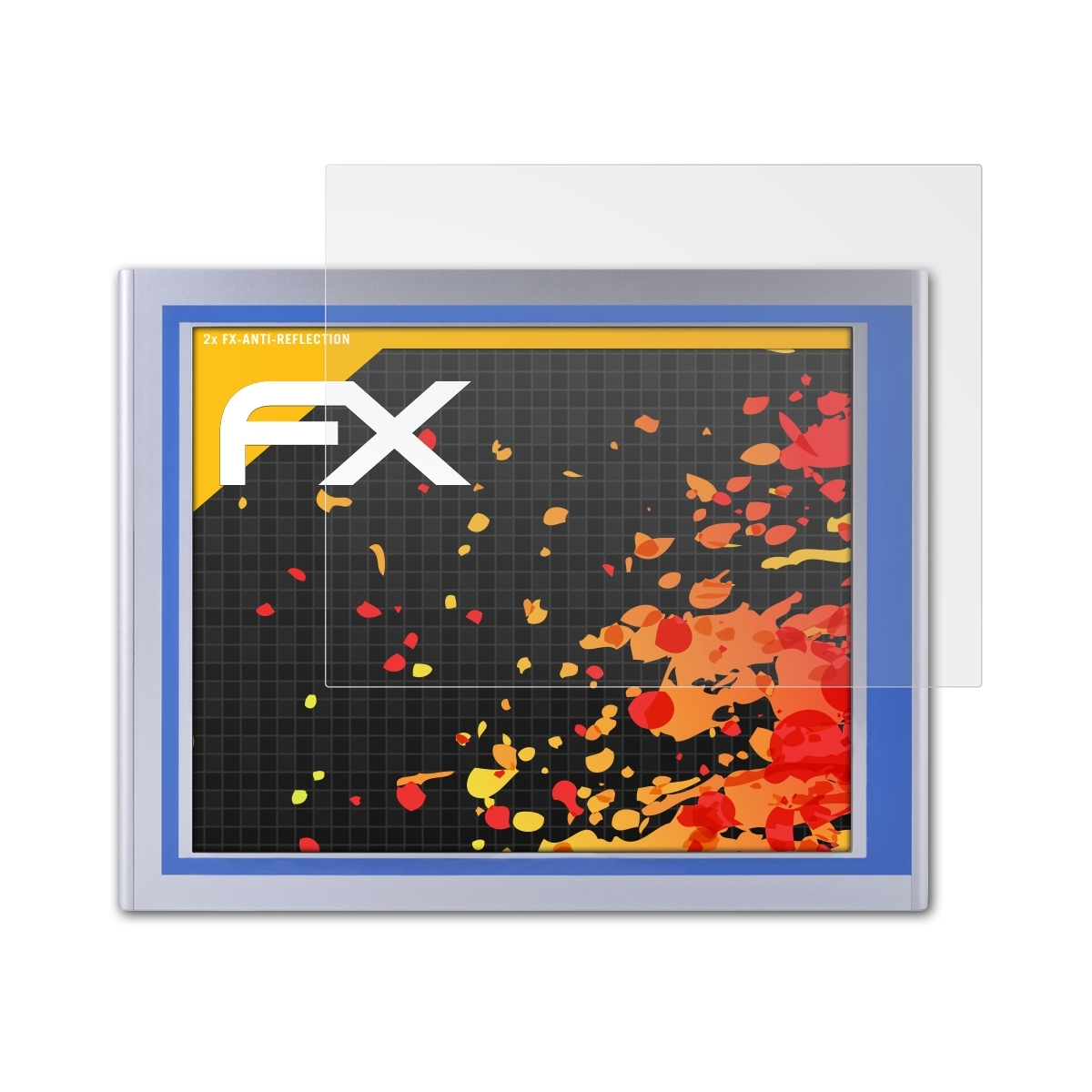 ATFOLIX FX-Antireflex Displayschutz(für (19 2x Nodka TPC6000-A194-T Inch))