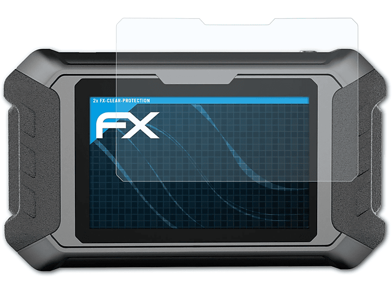 ATFOLIX 2x FX-Clear Displayschutz(für OBDStar X300 Mini)