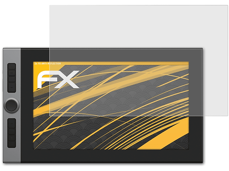 ATFOLIX 2x FX-Antireflex Displayschutz(für XP-PEN Artist Pro 16)