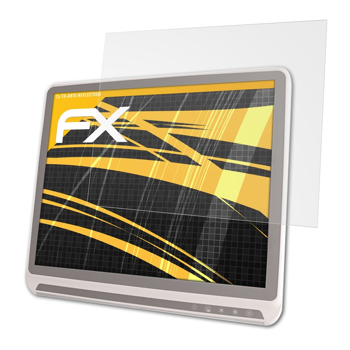 ATFOLIX 2x FX-Antireflex Displayschutz(für Onyx Healthcare (19 Inch)) Venus-193