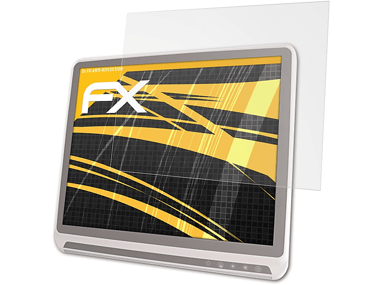 ATFOLIX 2x FX-Antireflex Displayschutz(für Onyx Inch)) Healthcare (19 Venus-193