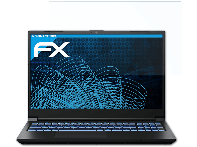 ATFOLIX 2x FX-Clear Displayschutz(für Medion ERAZER Crawler E30 (MD62497))