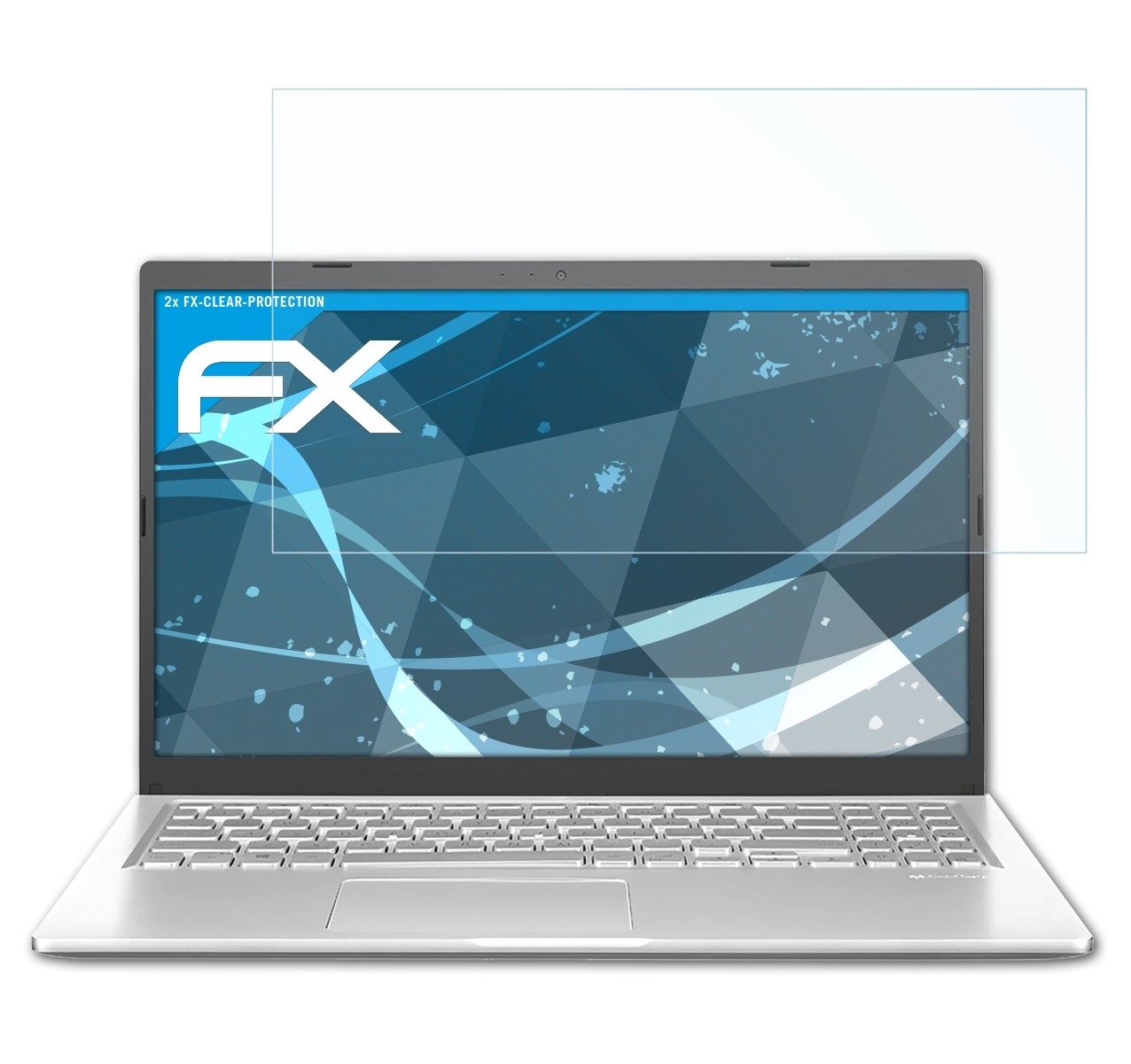 ATFOLIX 2x FX-Clear Displayschutz(für Asus X515)