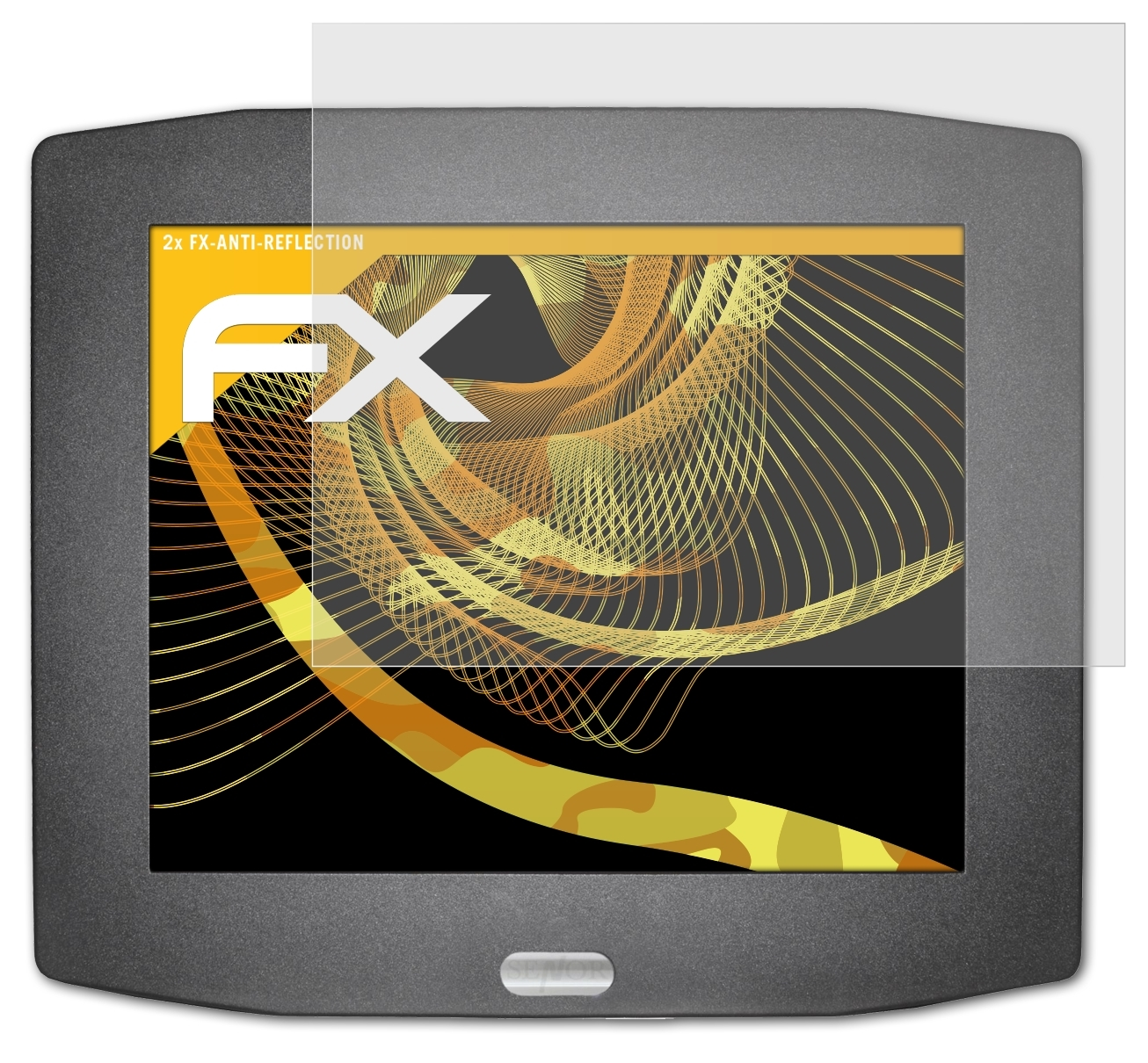 ATFOLIX 2x FX-Antireflex Displayschutz(für Senor 7A) Hygrolion
