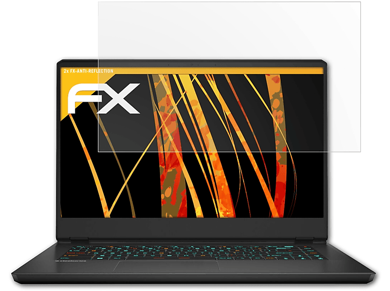 FX-Antireflex 2x Vector ATFOLIX GP66) Displayschutz(für MSI