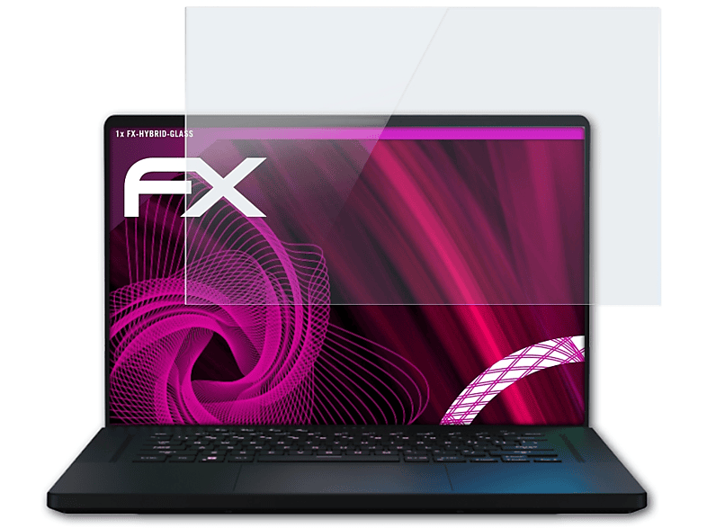 Zephyrus M16 Asus FX-Hybrid-Glass ROG ATFOLIX Schutzglas(für (2022))