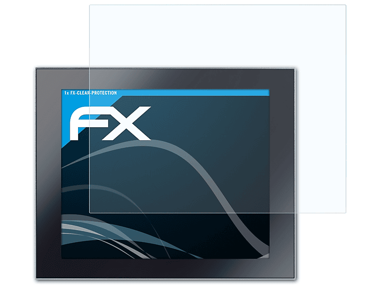 ATFOLIX FX-Clear Displayschutz(für Nodka C173 (17 Inch))