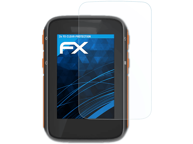 ATFOLIX smartLAB Bike1) 3x FX-Clear Displayschutz(für
