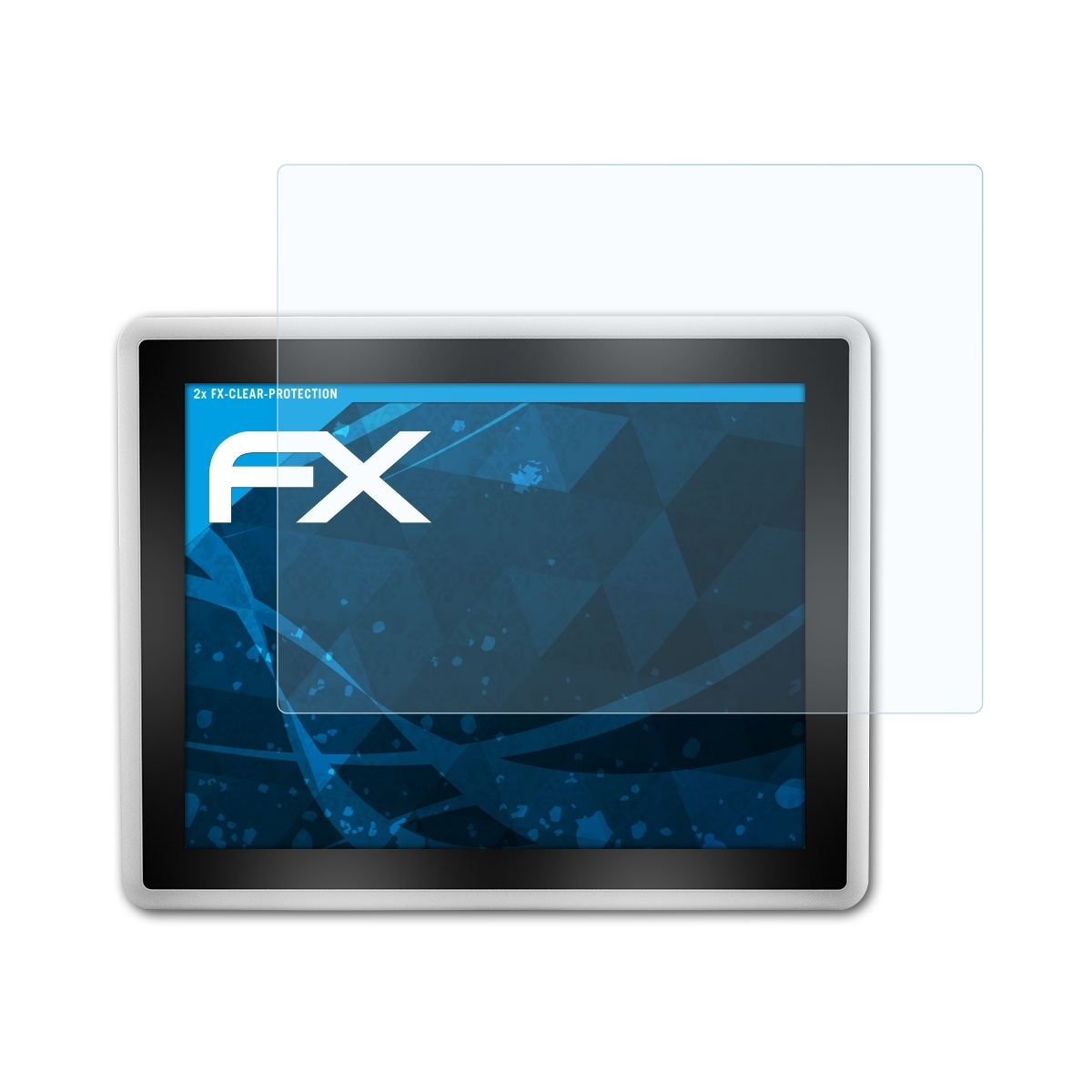 ATFOLIX 2x FX-Clear (15 iTPC-H1502 Displayschutz(für Inch)) Nodka