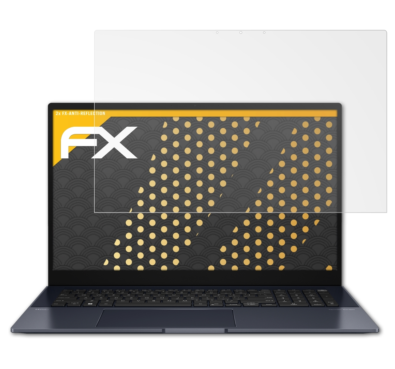 Asus 17) Displayschutz(für FX-Antireflex 2x Zenbook Pro ATFOLIX