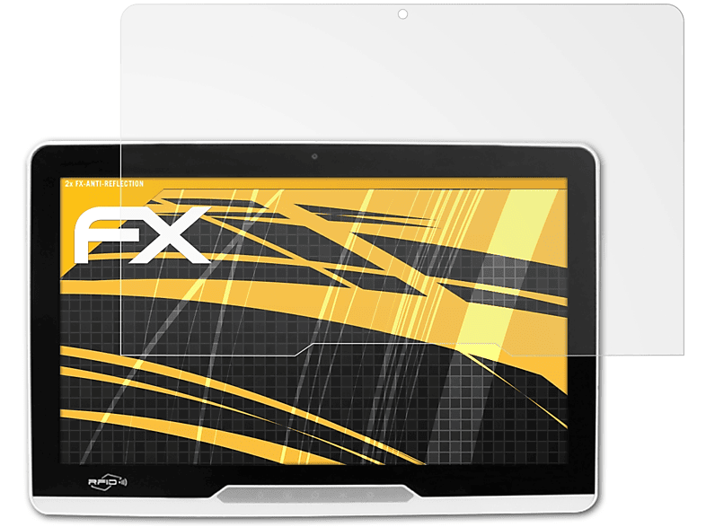 ATFOLIX 2x FX-Antireflex Displayschutz(für Onyx ACCEL-JS241 (24 Inch)) Healthcare
