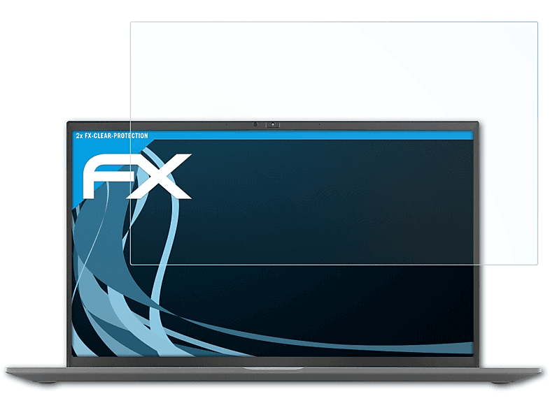 15 ATFOLIX Gram 2x FX-Clear LG Displayschutz(für (15Z90QAA59G))