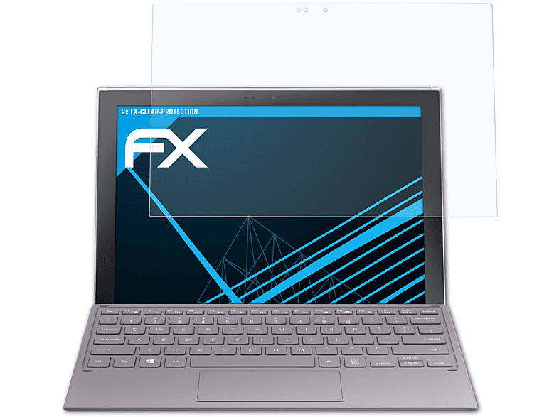ATFOLIX Book Samsung FX-Clear Galaxy Displayschutz(für 2x 2)