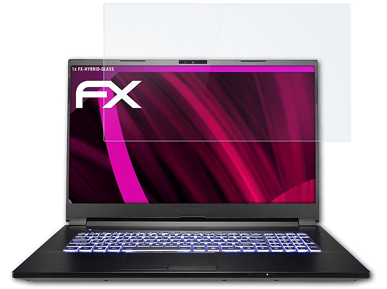 ATFOLIX FX-Hybrid-Glass Schutzglas(für Gigabyte A7)