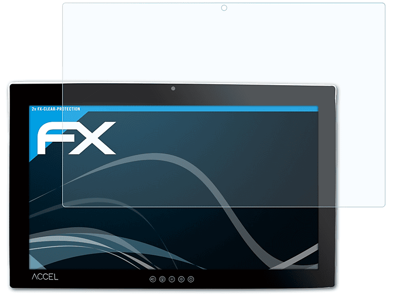 Onyx Displayschutz(für ACCEL-A3201 Inch)) ATFOLIX 2x (32 FX-Clear Healthcare