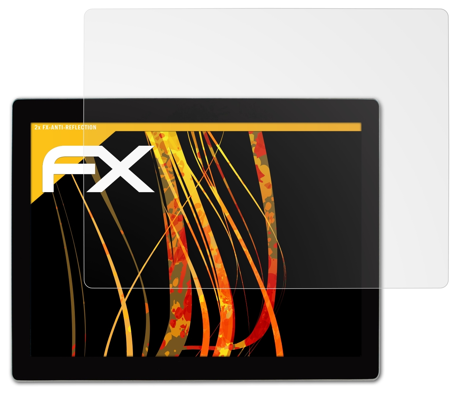 2x Displayschutz(für FX-Antireflex Hygrolion 197P) ATFOLIX Senor