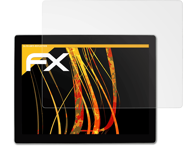2x Displayschutz(für FX-Antireflex Hygrolion 197P) ATFOLIX Senor