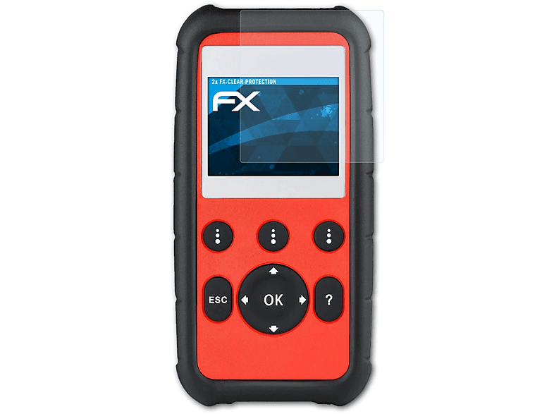 FX-Clear 2x ATFOLIX Displayschutz(für AutoLink AL609P) Autel