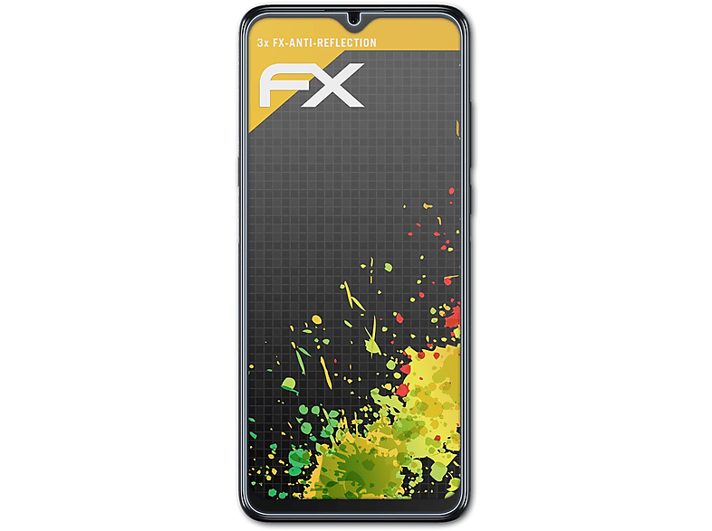 ATFOLIX 3x FX-Antireflex Displayschutz(für SE) TCL 20