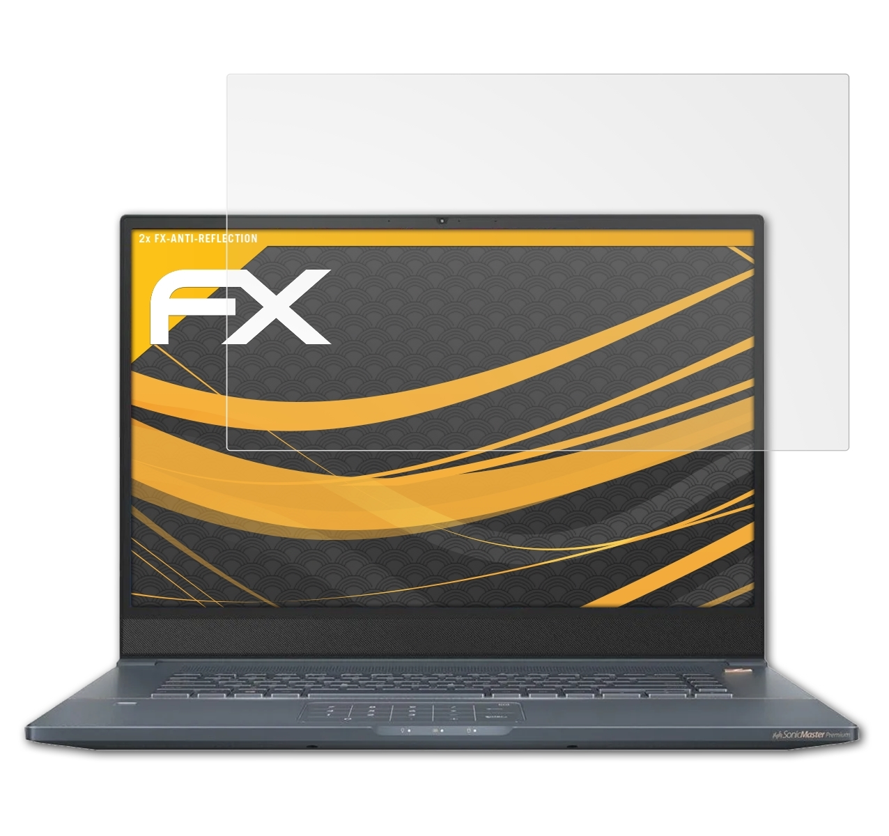 ATFOLIX 2x FX-Antireflex Displayschutz(für Asus Studiobook (H700)) ProArt 17