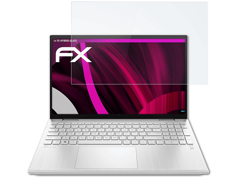 HP Pavilion x360 Schutzglas(für FX-Hybrid-Glass ATFOLIX 15-er0735ng)