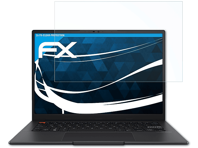 ATFOLIX 2x FX-Clear Displayschutz(für Asus Vivobook S15 OLED (M3502))