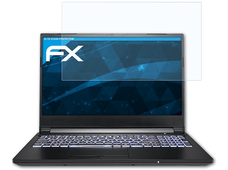 2x ATFOLIX Displayschutz(für A5) Gigabyte FX-Clear