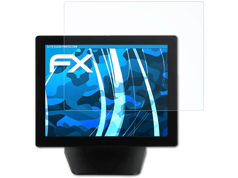 Windows) 2x Silk ATFOLIX Displayschutz(für Custom FX-Clear