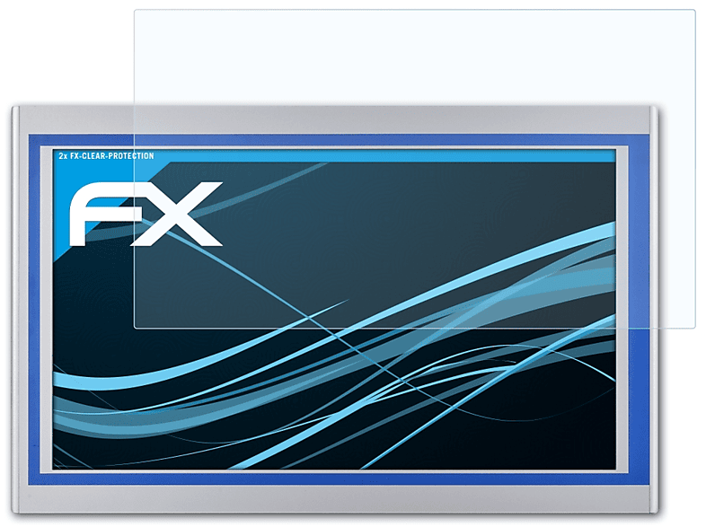 ATFOLIX 2x FX-Clear Displayschutz(für Nodka TPC6000-A2154 (21.5 Inch))
