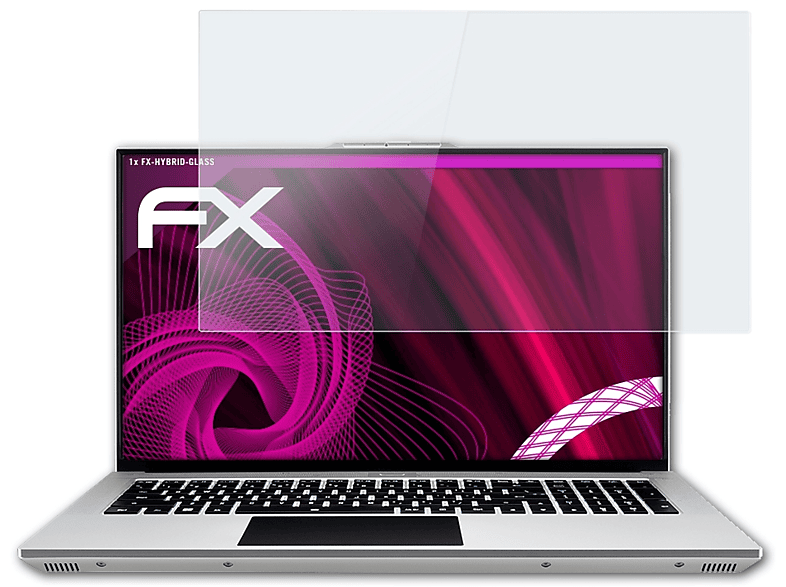 17 AERO Schutzglas(für Gigabyte (12th Gen)) FX-Hybrid-Glass ATFOLIX