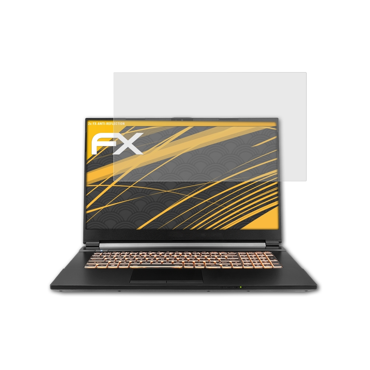 ATFOLIX 2x FX-Antireflex G7) Displayschutz(für Gigabyte