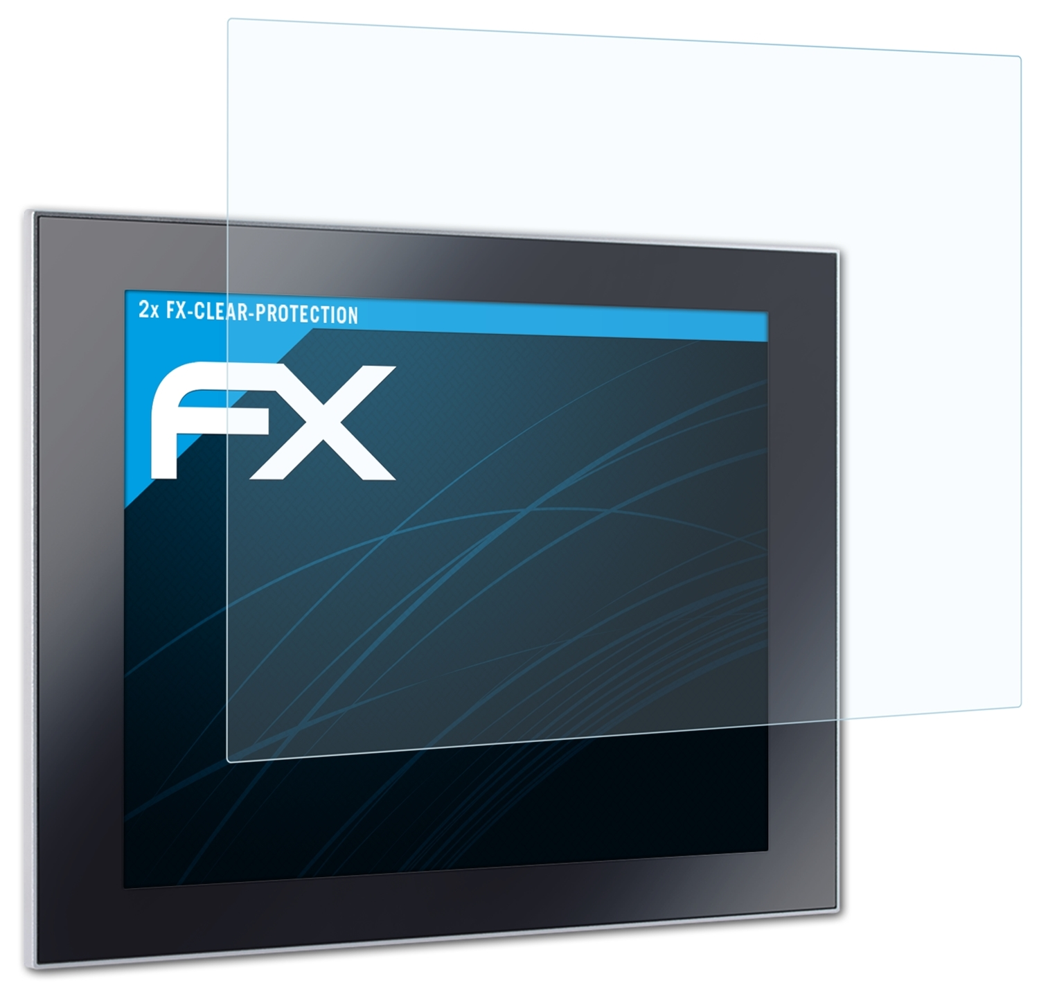 ATFOLIX 2x FX-Clear Displayschutz(für (17 Nodka Inch)) TPC6000-C174-L