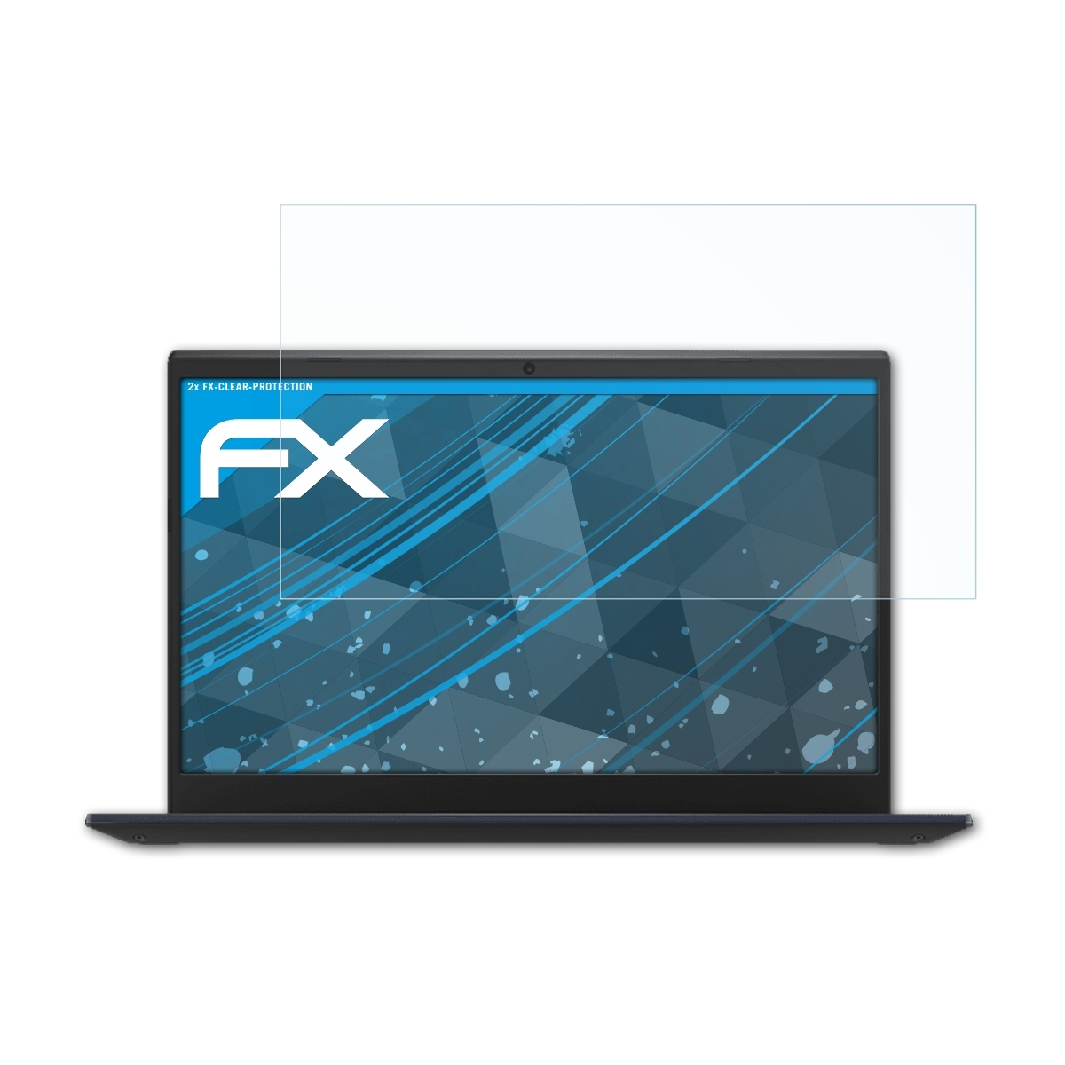 F571) ATFOLIX Asus FX-Clear Displayschutz(für 2x