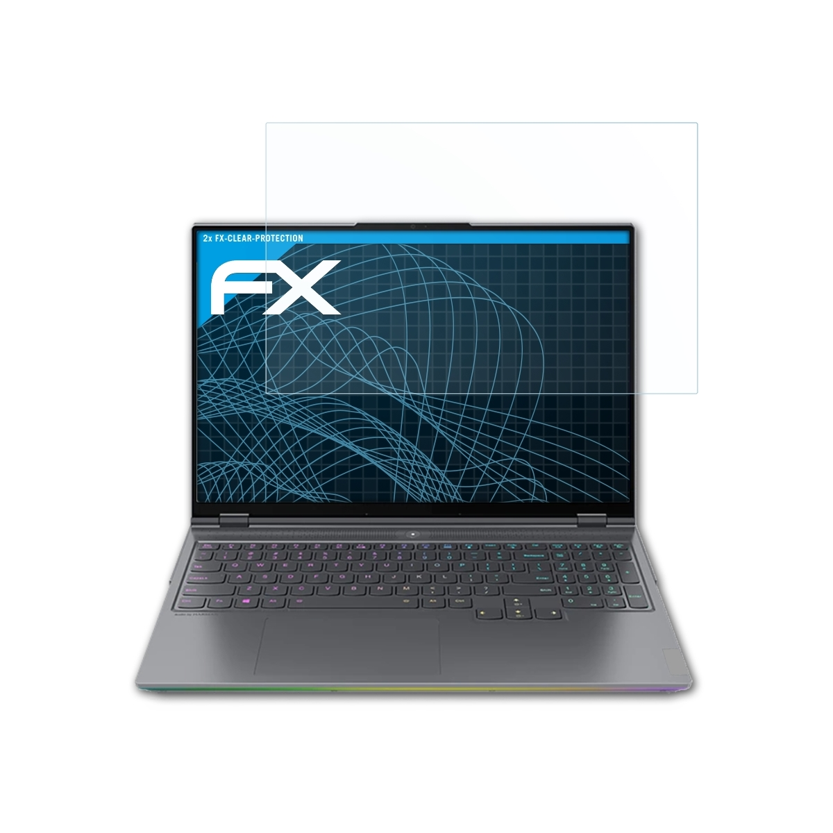 ATFOLIX 2x FX-Clear Displayschutz(für Lenovo (Gen 7i Legion 6))